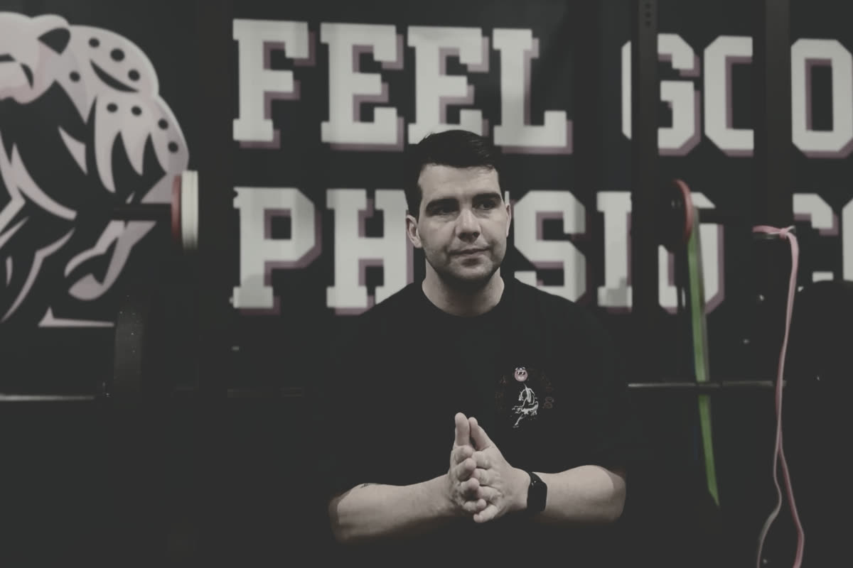 James Brown, physiotherapist and founder of Feel Good Physio Co.